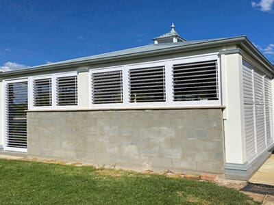 Aluminium Plantation Shutters, Kurrajong