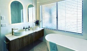 Here in Sydney (and across Australia), horizontal timber venetians have been one of the most desired style of blinds for many years. This is thanks to their timeless beauty and elegance. Whether you choose wooden or timber style (polymer PVC), you will not be disappointed.