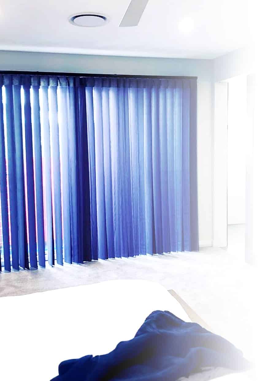 VERI SHADES are a new concept window furnishing which have the feel of a beautiful sheer curtain with the versatility of a blind. They are elegant and stylish and made of panels of soft sheer fabric with alternating opaque folds.
